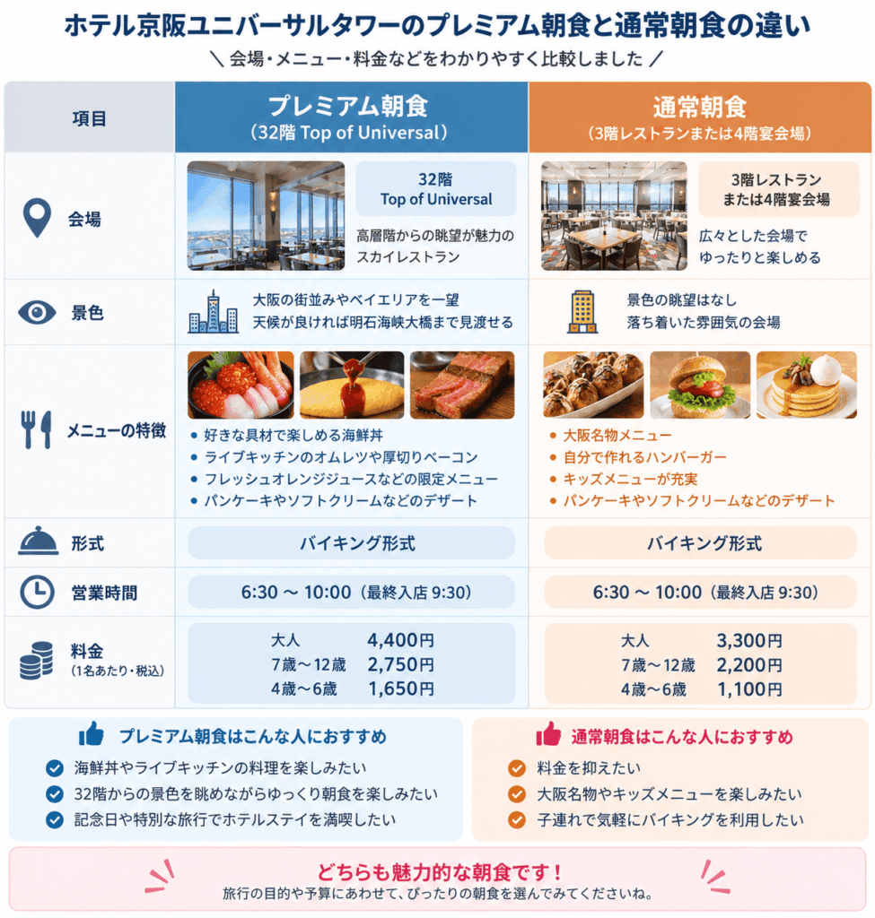 ホテル京阪ユニバーサルタワー朝食