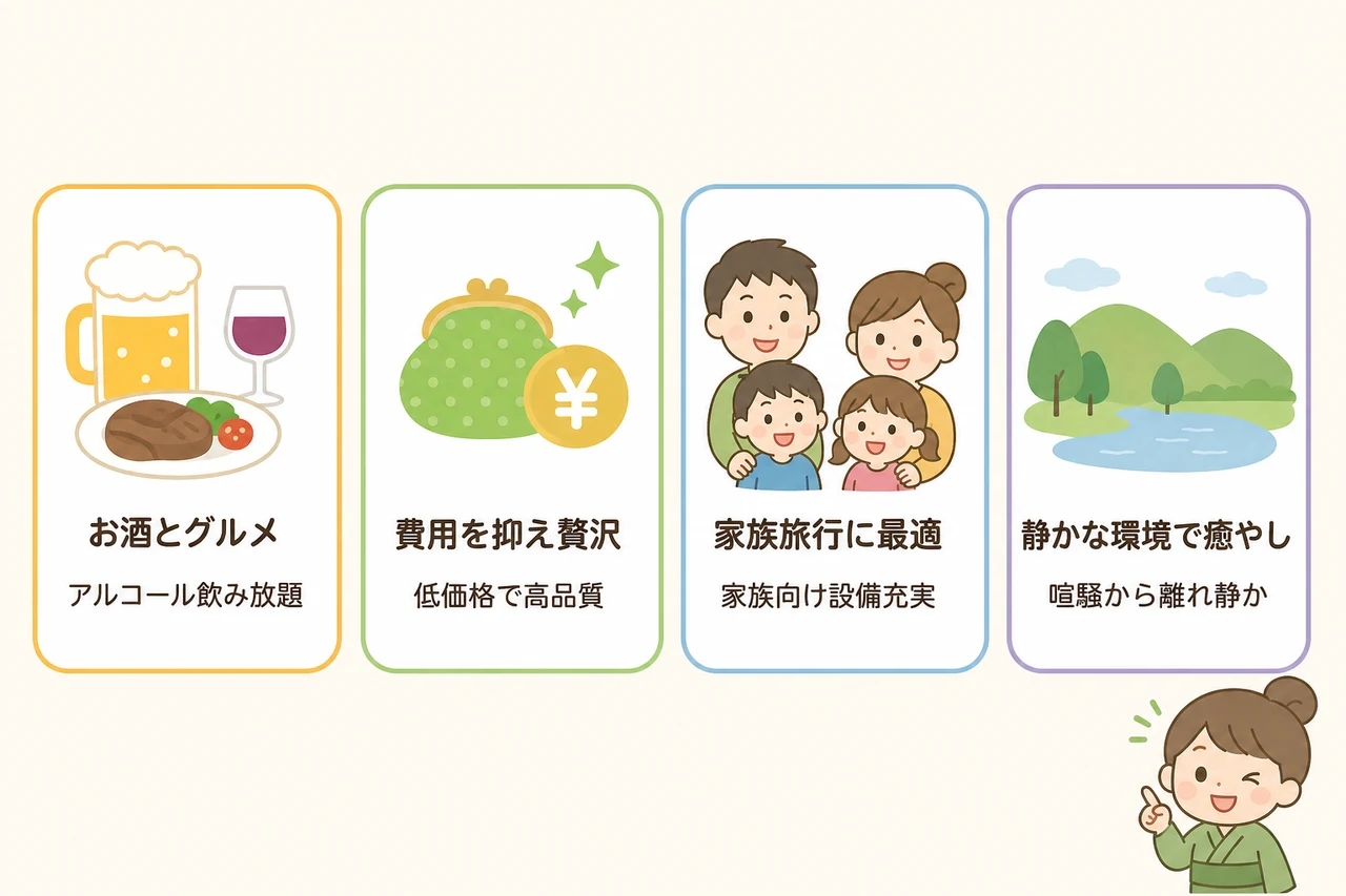 有馬温泉瑞宝園がおすすめな人の特徴