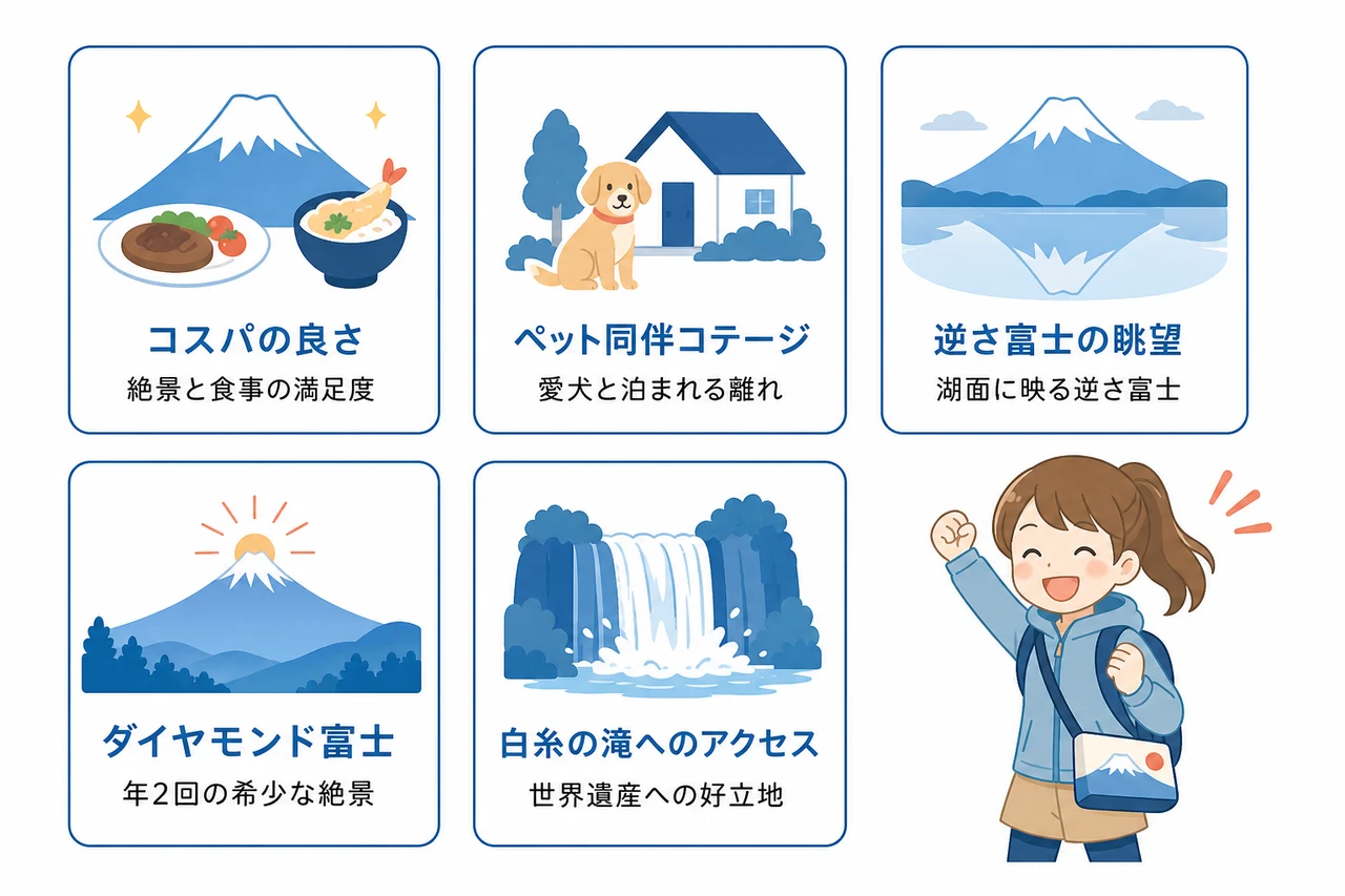 休暇村 富士のメリットとおすすめポイント