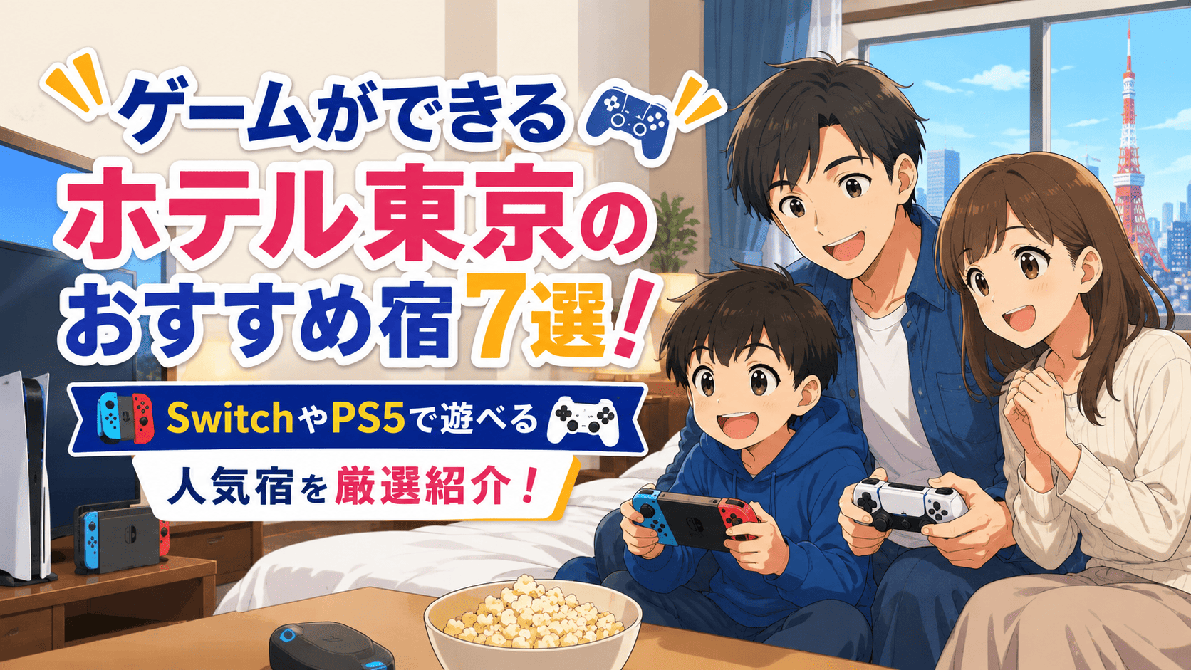 ゲームできるホテル東京