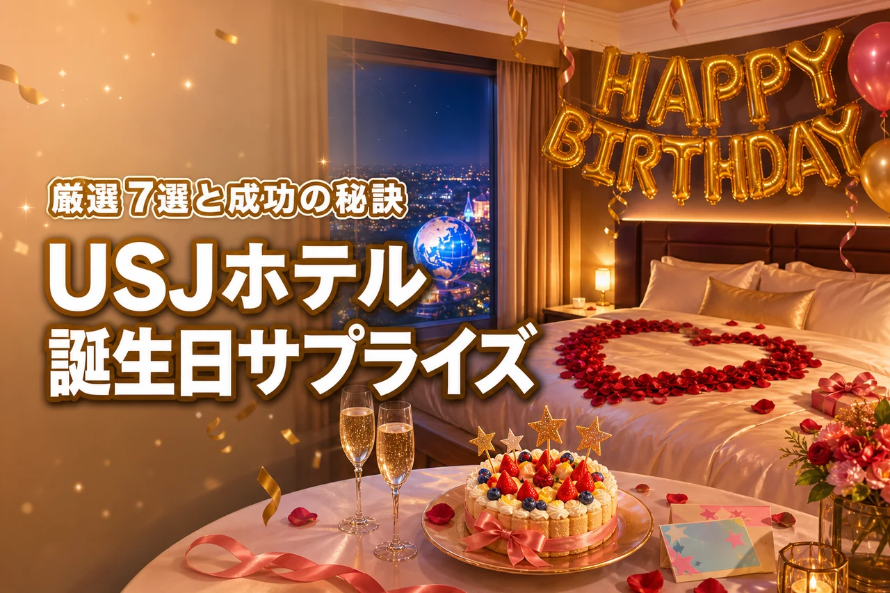usjホテルで誕生日サプライズ！おすすめ7選と成功の秘訣を伝授