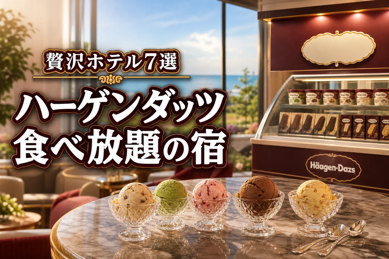 ハーゲンダッツ食べ放題のオールインクルーシブホテル7選！贅沢ステイを満喫