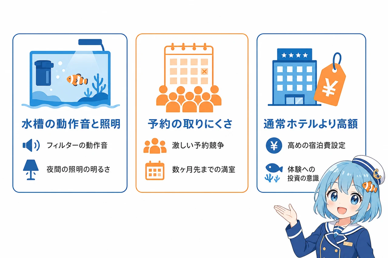 宿泊前に知っておきたい注意点