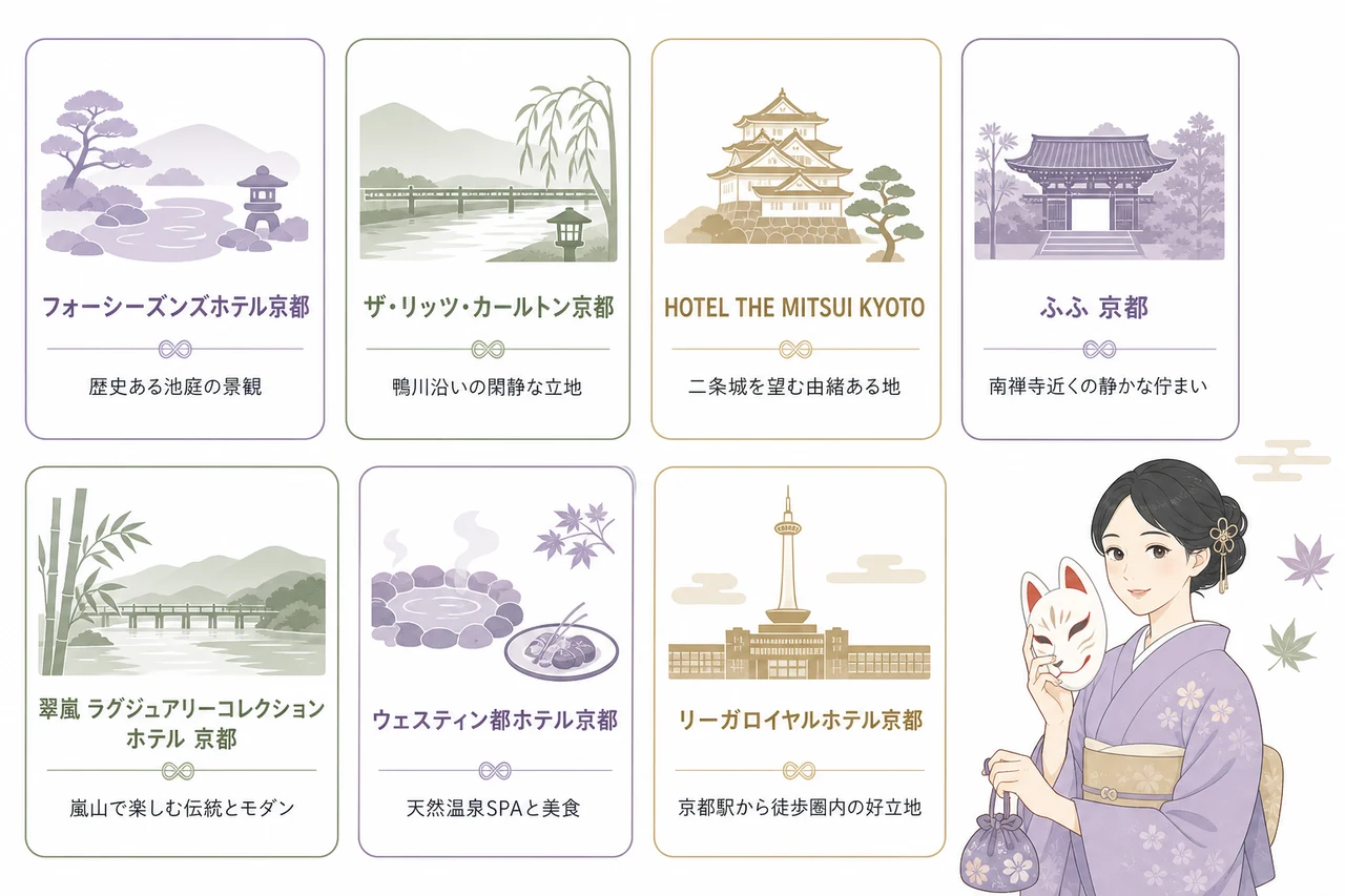 子連れ家族におすすめの京都高級旅館・ホテル7選