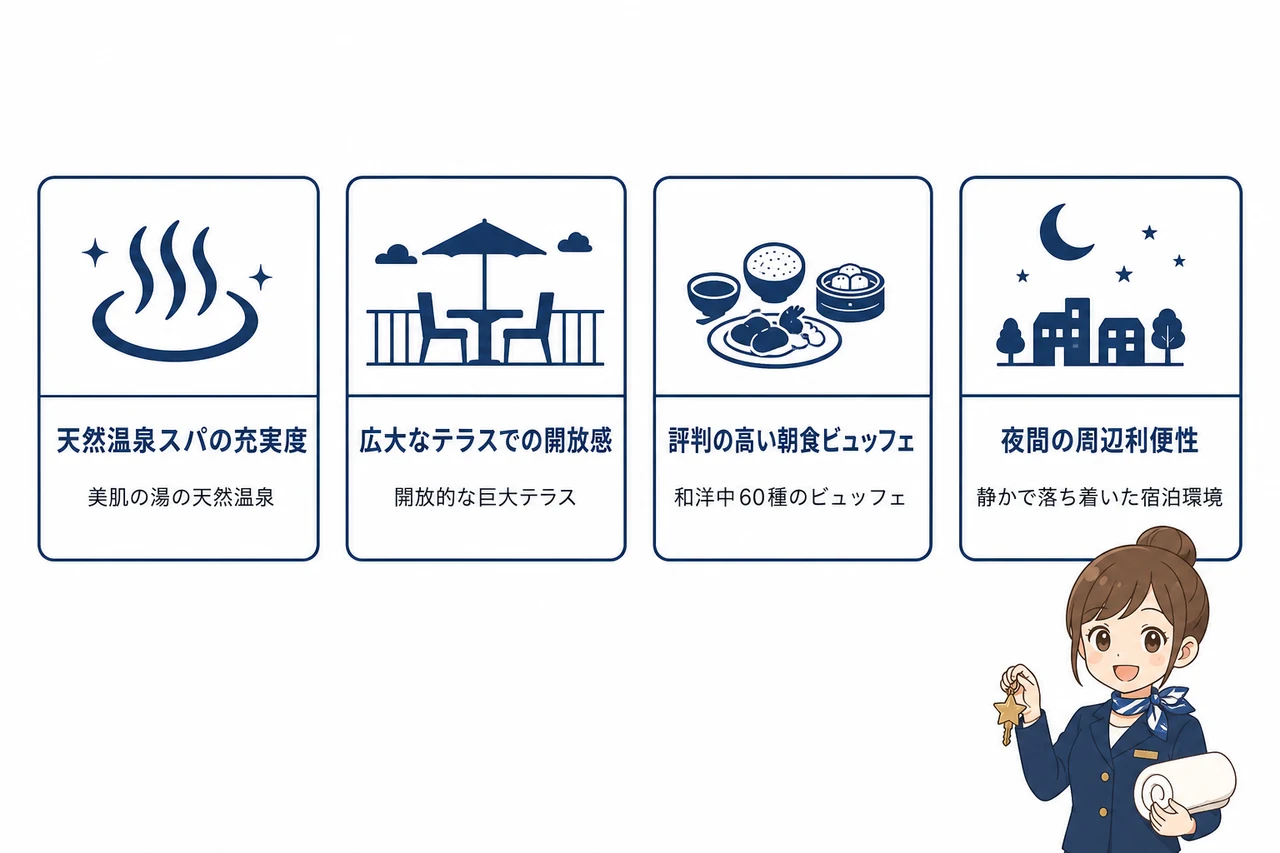 リーベルホテル大阪を選ぶべき4つの魅力