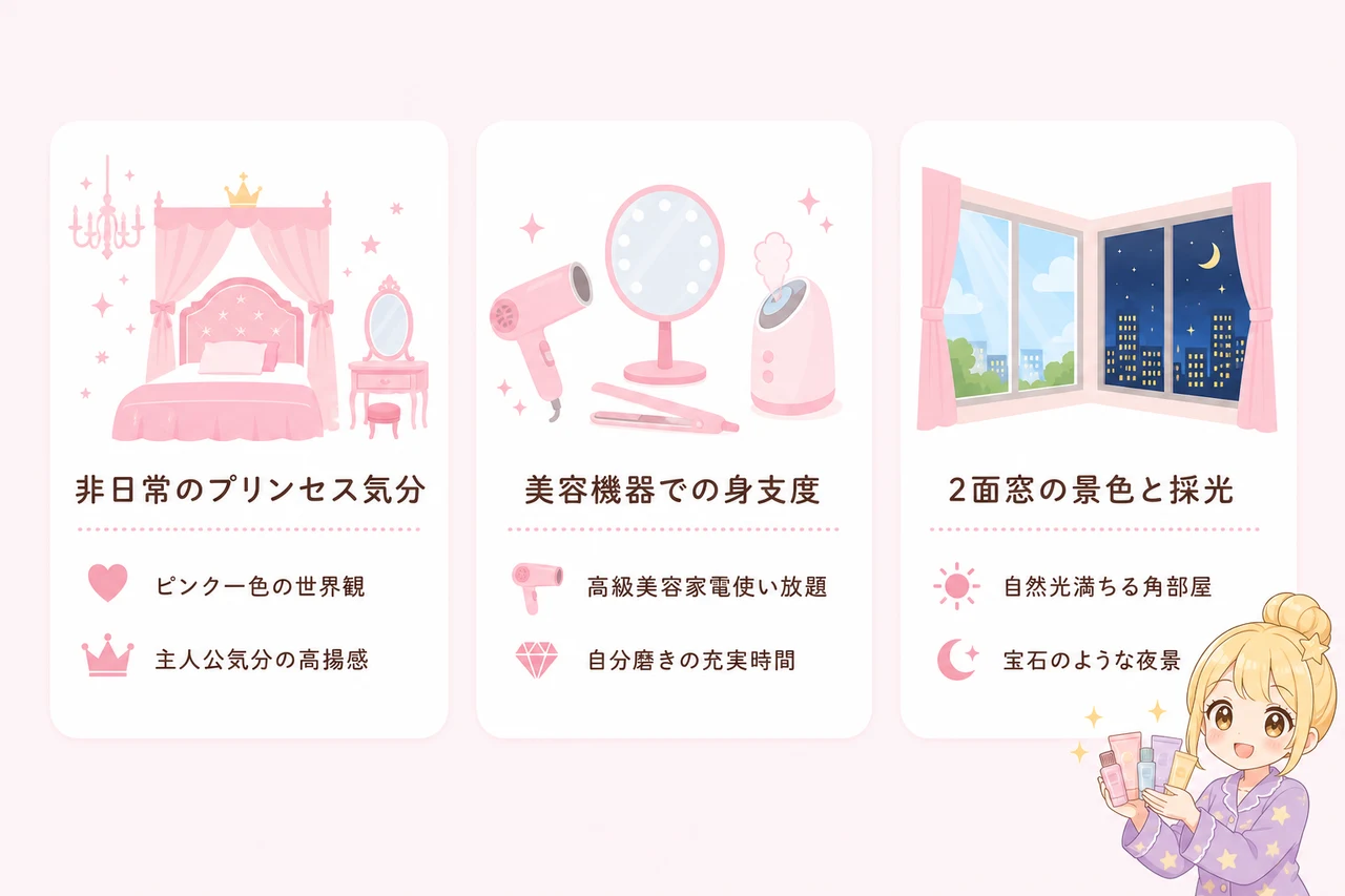 実際に宿泊してわかった3つのメリット