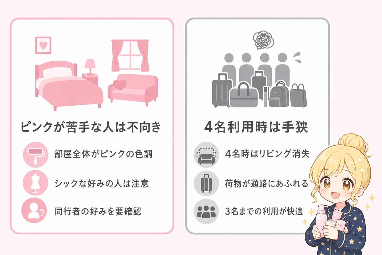 知っておきたいキラキラルームのデメリット
