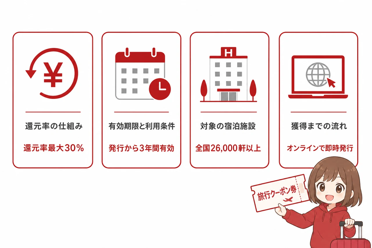 楽天トラベルふるさと納税クーポンの基本仕組み