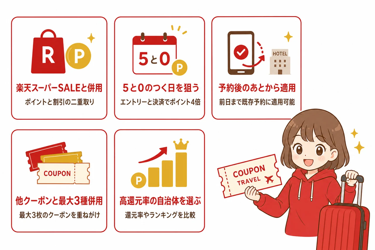 お得に使うための実践テクニック5選