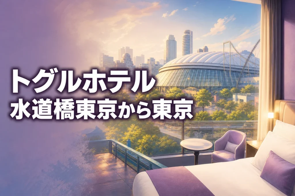 トグルホテル水道橋東京から東京ドームはアクセス最強？ 推しカラー客室も人気の理由を紹介！