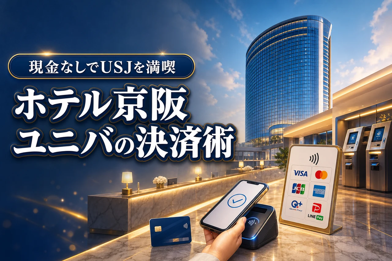 ホテル京阪ユニバーサルタワーの決済方法はこれで完璧！現金不要でUSJを満喫