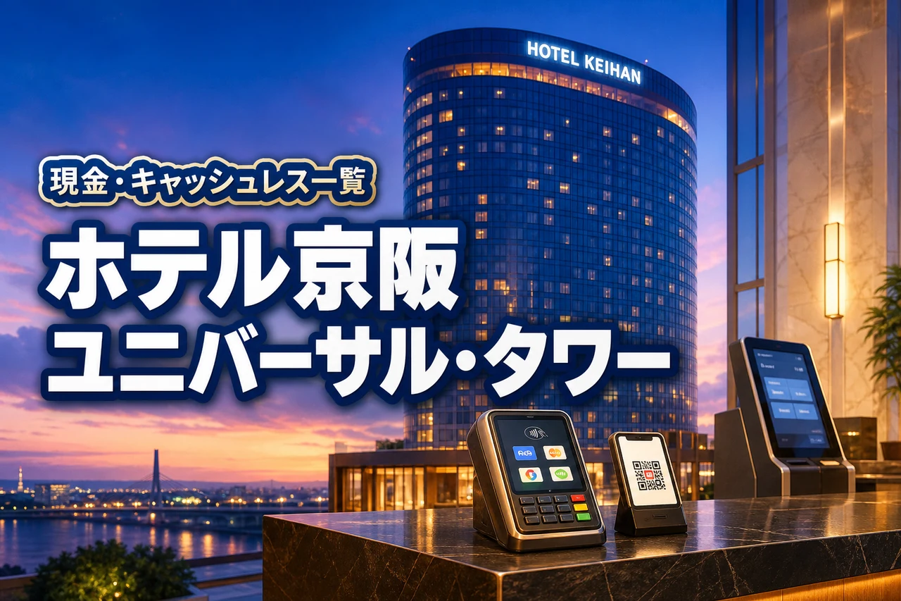 ホテル京阪 ユニバーサル・タワーの支払い方法を全解説！現金とキャッシュレス、どれが使える？