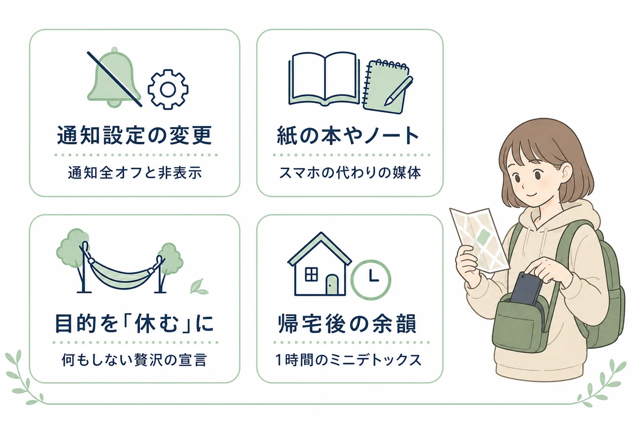 スマホ依存から抜け出すための実践的な過ごし方と準備