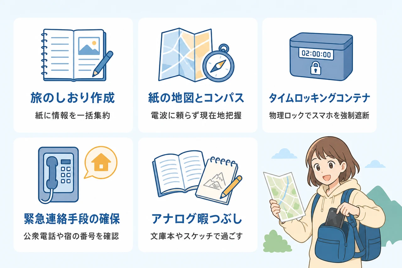 誰にも言えない不安を解消！オフライン準備とお役立ちツール
