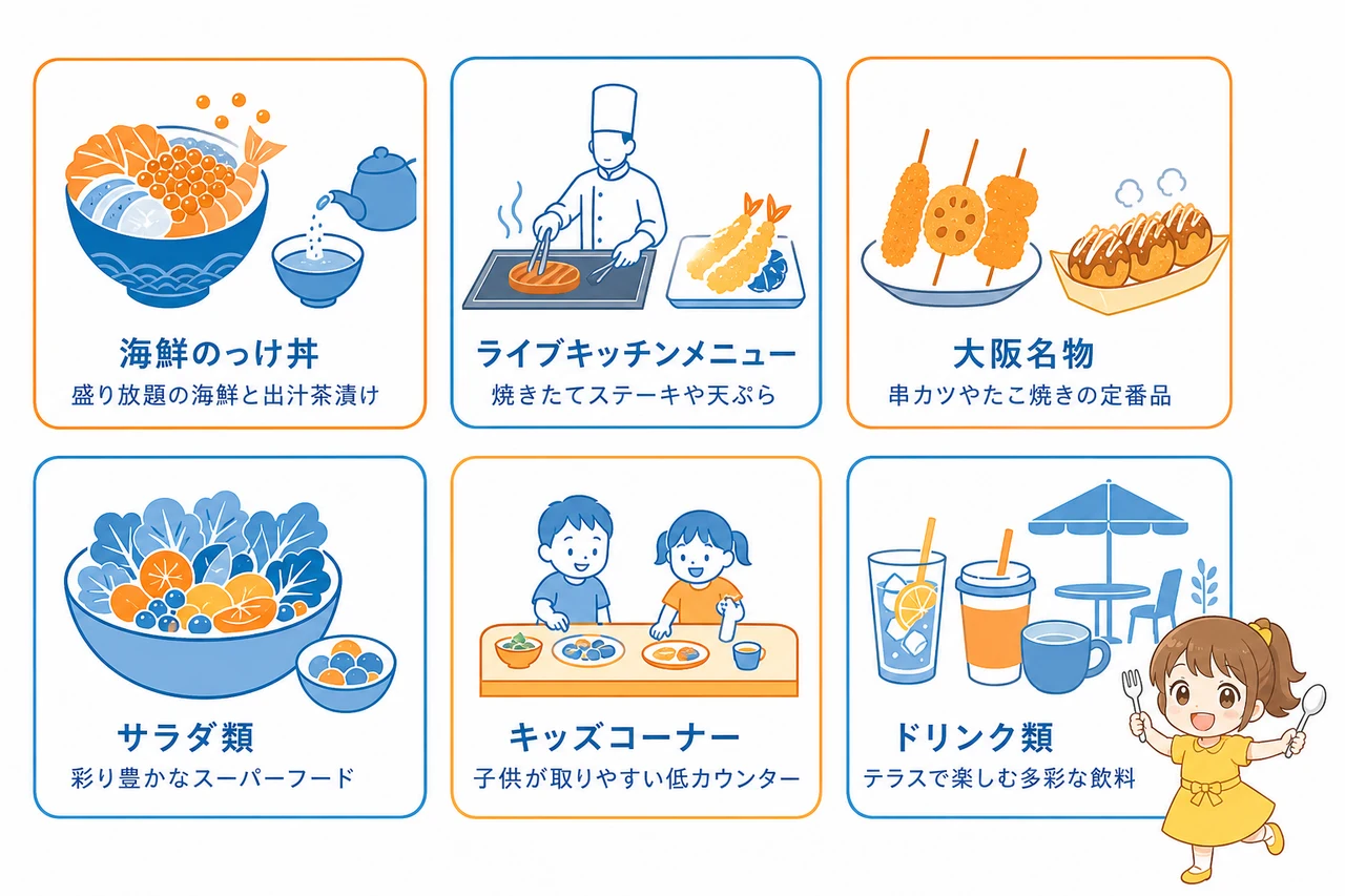 3F Dining BRICKSIDEの朝食を詳しく紹介