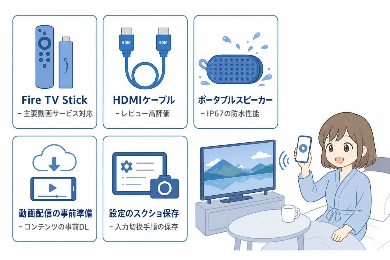 ホテルステイをさらに快適にする持ち物と裏技