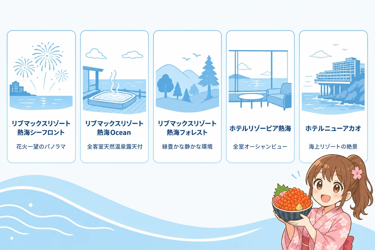 熱海のいくら食べ放題ホテルおすすめ5選