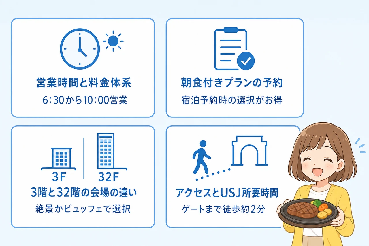 ホテル京阪ユニバーサル・タワーの朝食を徹底解説