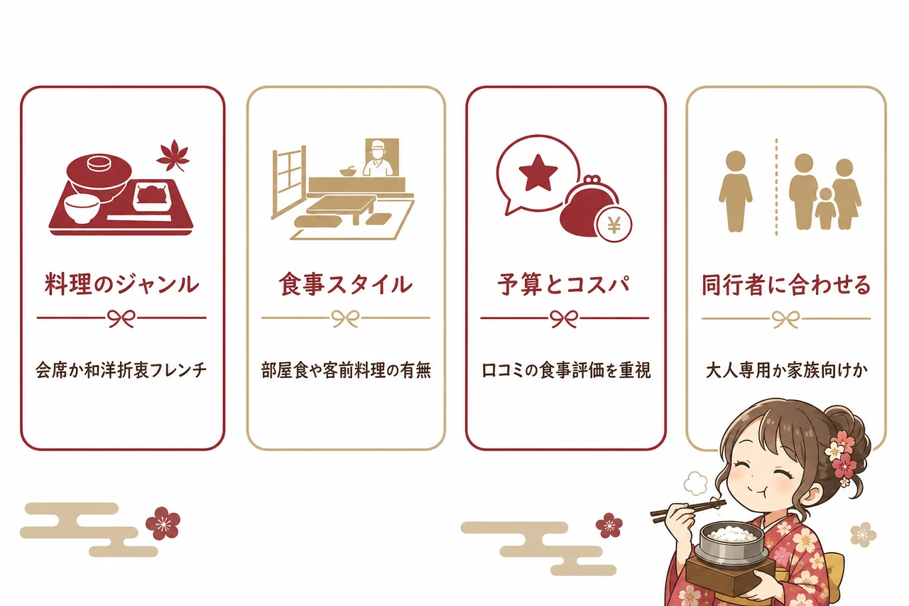 有馬温泉でご飯が美味しい宿の選び方と予約のコツ