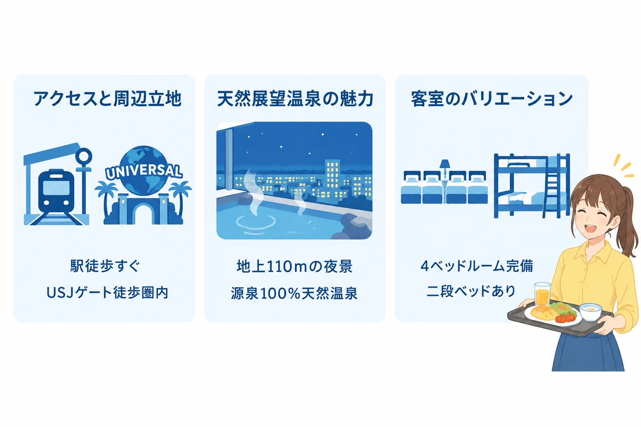 ホテル京阪ユニバーサルタワーのホテル基本情報
